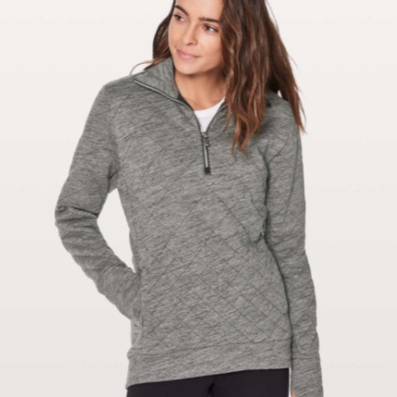 lululemon athletica Tops - NWT Lululemon Forever Warm Pullover (Heathered Core Dark Grey)